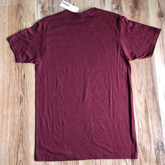 NEW SONOMA Vintage MOTORCYCLE PARTS + SERVICE Retro Graphic Tee Shirt Small Mens - Picture 4 of 13